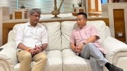 AIFF President Kalyan Chaubey Discusses Development of Football With Sikkim Chief Minister Prem Singh Tamang