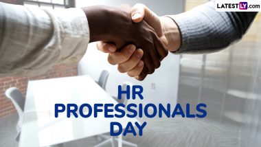 HR Professionals Day 2024 Date: Know Significance of Human Resource Professional Day That Celebrates the HR Professionals