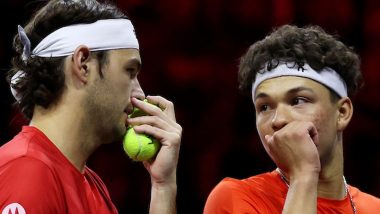 Laver Cup 2024: Team World Levels 2–2 Against Team Europe After Taylor Fritz and Ben Shelton Win Doubles Against Carlos Alcaraz-Alexander Zverev