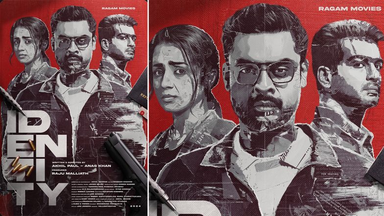 ‘Identity’: Tovino Thomas, Trisha Krishnan and Vinay Rai Unite for a Gripping Crime Thriller – Check First Look Poster!