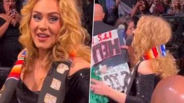 Did Adele Ignore Her Fan’s Request? Video of Singer Walking Away With Vinyl When Asked To Sign It Goes Viral – WATCH