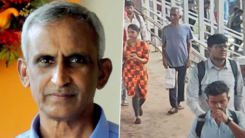 Vinayak Kolvankar Missing: Ex-Bhabha Atomic Research Centre Scientist Suffering From Dementia Goes Missing From Mumbai, Last Seen Exiting Bandra Railway Station (See Pics)