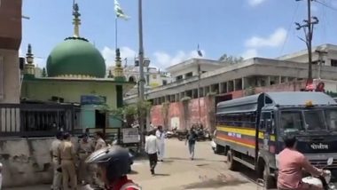 Eid Milad-Un-Nabi 2024: Security Heightened in Maharashtra Amid Eid-E-Milad Processions and Ganesh Idol Immersion (Watch Video)