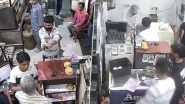 Robbery Caught on Camera in Delhi: 3 Youths Loot Som Hotel at Gun-Point in New Seelampur, CCTV Footage Surfaces