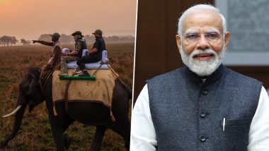 World Rhino Day 2024: PM Narendra Modi Recalls His Visit to Kaziranga National Park in Assam, Reiterates India’s Commitment To Protect ‘Most Iconic Species’