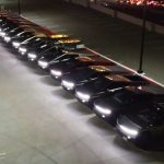 Tesla Cybertruck Light Show: Cybertrucks Perform Synchronised Light Show in Las Vegas (Watch Video)