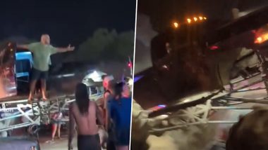 US: Chaos Erupts at Event as Man With Monster Truck Goes on Rampage Leaving 5 Injured in Texas, Horrifying Video Surfaces