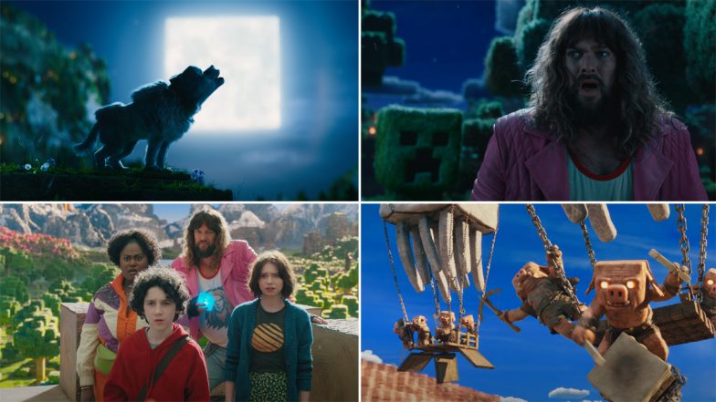 ‘A Minecraft Movie’ Teaser: Jack Black and Jason Momoa Bring Real Emotion to the Overworld’s Bizarre Cubic Wonderland in This Live-Action Adaptation (Watch Video)