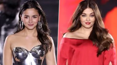 Paris Fashion Week 2024: Aishwarya Rai Bachchan and Alia Bhatt’s BTS Moment Before the Runway Goes Viral (See Pic)