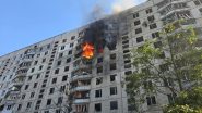 Russia-Ukraine War: President Volodymyr Zelenskyy Calls for Global Support After Russian Shelling Strikes Residential Building, Injuring 30 Including 3 Children in Kharkiv (See Pic and Videos)