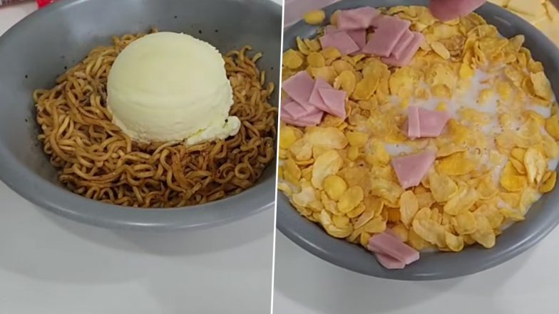 ‘Ice Cream Indomie’: Food Blogger Calvin Lee’s Spicy Noodles With Ice Cream Combo Goes Viral, Netizens React to Bizarre Recipe