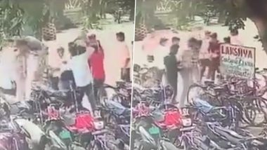 Uttar Pradesh: Group of Men Brutally Assault Dalit Student Outside Coaching Centre in Bulandshahr, Disturbing Video Goes Viral