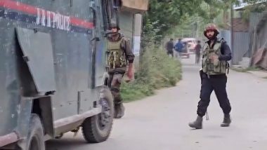 Baramulla Encounter: 3 Terrorists Killed in Gunfight With Security Forces in Jammu and Kashmir