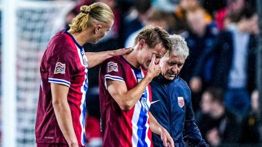 UEFA Nations League 2024–25: Arsenal Captain Martin Odegaard Injured in Norway vs Austria Match Ahead of Tough Club Games