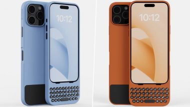 iPhone 16 Series: Clicks Launches Physical Keyboard Cover for iPhone 16, iPhone Plus, iPhone Pro, and iPhone Pro Max in India; Check Price and Other Details