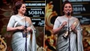 IIFA Awards 2024: Rani Mukerji Takes Home Best Actress Award for &lsquo;Mrs Chatterjee vs Norway&rsquo;, Calls It One of the Most Special Films of Her Career (Watch Video)