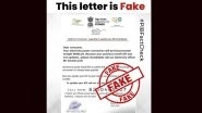 Consumers Need To Update Electricity Bills by Contacting Provided Helpline Number To Avoid Disconnection? PIB Fact Check Debunks Fake Letter
