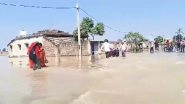 Bihar Rains: Several Trains Cancelled, Diverted As Flood Water Touches Girder of Bridge in Bhagalpur District (Watch Video)