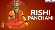 Rishi Panchami 2024 Wishes and HD Images: Wish Happy Rishi Panchami With Greetings, Messages, Wallpapers and Quotes To Honour the Saptarishi