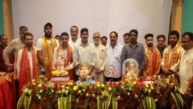 India News | Seven Ganesh Mandals from Pune Come Together to Celebrate Ganeshotsav in Kashmir