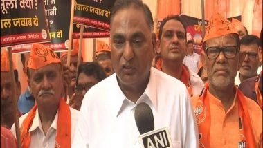 India News | BJP Leaders Protest Against High Electricity, Water Bills in Delhi