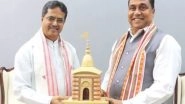 India News | Tripura CM Manik Saha Expresses Gratitude to Assam CM Sarma for Donating Rs 5 Crore to Assist Flood Victims
