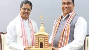 India News | Tripura CM Manik Saha Expresses Gratitude to Assam CM Sarma for Donating Rs 5 Crore to Assist Flood Victims
