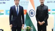 World News | EAM Jaishankar Congratulates Uzbekistan Counterpart on Uzbekistan Independence Day