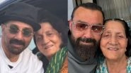 Entertainment News | Sunny, Bobby Deol Share Adorable Post for Their Mom Prakash Kaur on Her Birthday