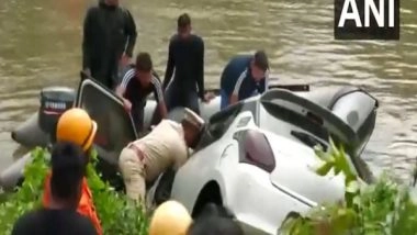 India News | Car Plunges into River at Saint Estevam in North Goa