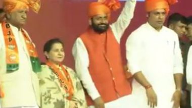 India News | Three Former JJP Leaders Join BJP Ahead of Haryana Assembly Polls