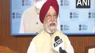 Business News | Minister Hardeep Puri Lauds Role of Oil Companies in Times of Natural Disasters