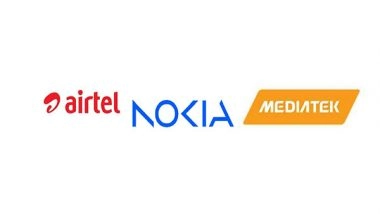 Business News | Airtel, Nokia, and MediaTek Achieve Breakthrough in 5G Uplink Speeds with Advanced Uplink Functionality