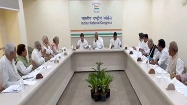 India News | Congress Holds CEC Meeting to Finalise Candidates for J-K Elections