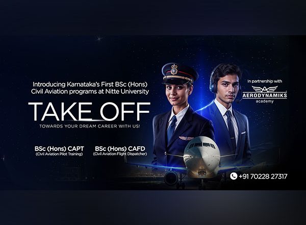 Business News | Nitte University Introduces Karnataka's First BSc (Hons) Civil Aviation Programs in Mangaluru