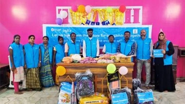 Business News | IYDF and SmartFusion Corporate Solutions Pvt Ltd Bring Joy and Support to Children at Aadhartirth Ashram