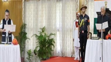 India News | Jarken Gamlin Sworn in as Arunachal Pradesh's New Chief Information Commissioner