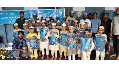 Business News | IYDF and Execart Appliances Collaborate in Saharanpur to Support Underprivileged Children