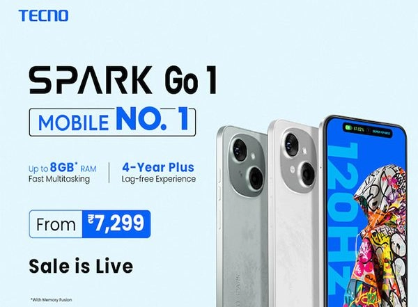 Business News | Mobile No. 1 'TECNO SPARK GO 1' Hits the Stage at Just Rs 7,299