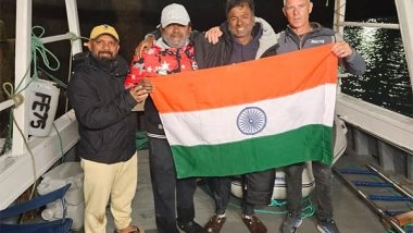 Sports News | Bengaluru's Siddhartha Agarwal Becomes Oldest Indian to Swim Across English Channel Solo