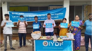 Business News | IYDF and Mahaveer Service Unite to Build a Brighter Future for Underprivileged Children