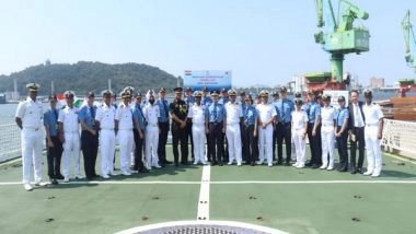 World News | Indian Coast Guard Vessel Sujay Makes Port Call at South Korea, to Participate in Joint Exercises