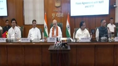 India News | Centre, Tripura Sign Peace Pacts with National Liberation Front of Tripura, All Tripura Tiger Force