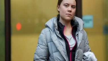 World News | Danish Police Arrest Greta Thunberg in Copenhagen During Pro-Palestine Protest