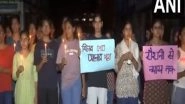 India News | Kolkata Residents Switch off Lights, Hold Candlelight Protests over Trainee Doctor's Murder