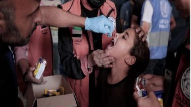 World News | UAE's Support Accelerates Vaccination of over 187,000 Children in Gaza