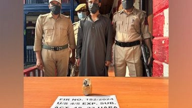 India News | Pulwama Police Foils Grenade Attack, Nabs Terrorist Associate