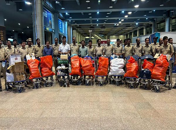 Crackdown on Liquor Smuggling: Telangana Excise Department Seizes 415 Bottles of Non-Duty Paid Liquor at Hyderabad Airport