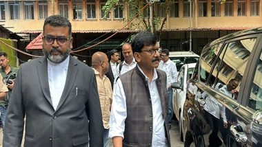 India News | Sanjay Raut Appears Before Special PMLA Court in Money-laundering Case Related to Goregaon's Patra Chawl