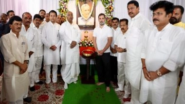 India News | Maharashtra: Rahul Gandhi, Mallikarjun Kharge Meet Family of Late Congress MP Vasantrao Chavan